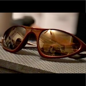 Oakley Topcoat vintage with gold lenses